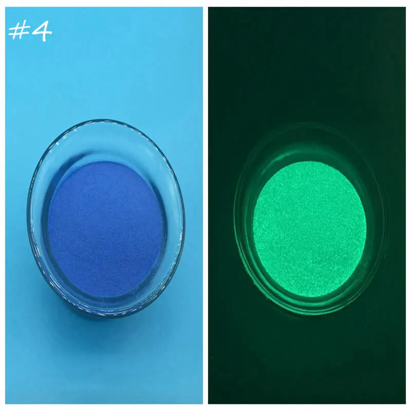 100 г светящийся порошок для ногтей Яркий 13 цветов на выбор|powder glow in dark|nail polish powderglow