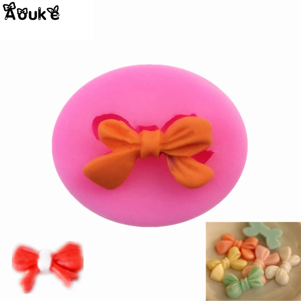 

Mini Butterfly Knot Shape Cake Mold Soap Candy Chocolate Ice Cake Molds Fondant Silicone Mould DIY Cake Decoration Bakeware Tool