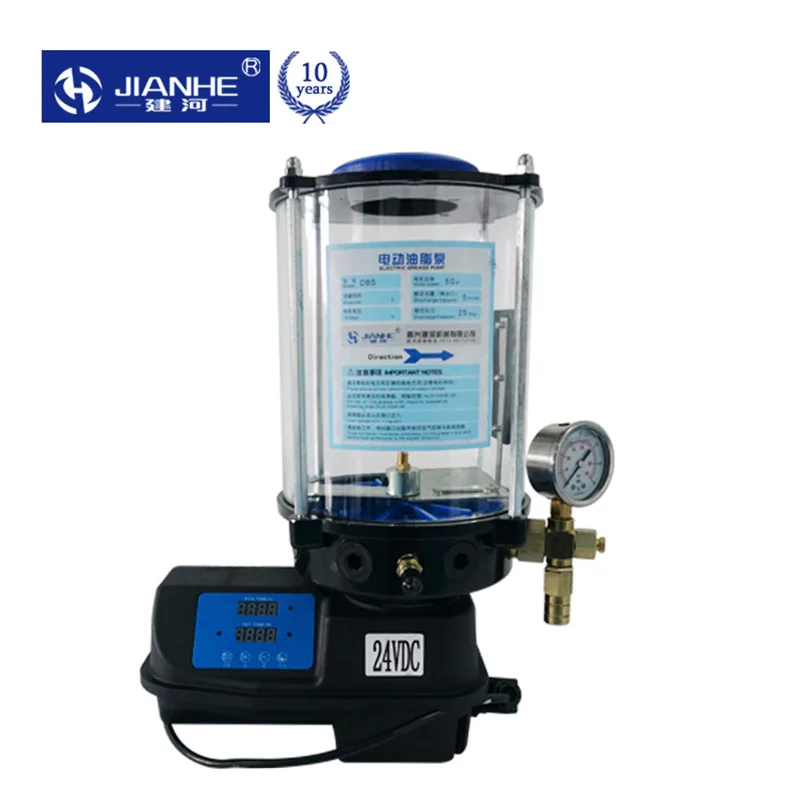 JIANHE 2L/4L/8L DBS смазочная система/маслёнка для консистентной смазки для тяжелой техники/система смазки 1-6 выход