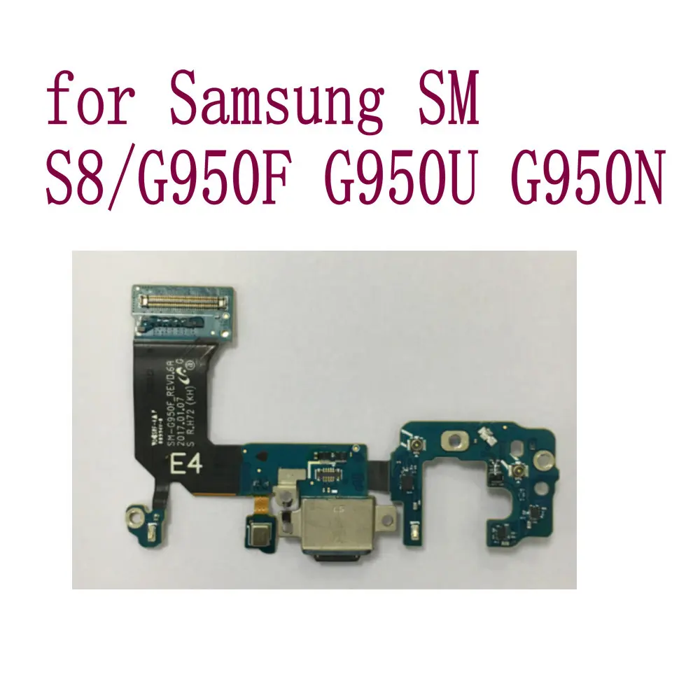 Высококачественные запасные части для Samsung Galaxy SM S8 G950F G950U G950N USB порт зарядки