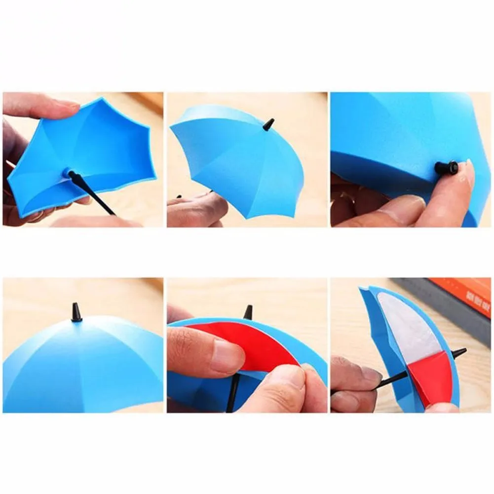 1 шт. цветной настенный крючок для зонтика крючком вешалка ключей держатель