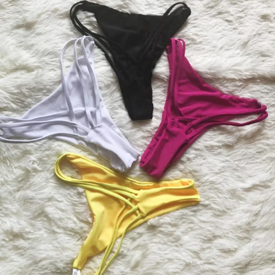 Женские бикини с перекрестными ремешками эластичный плавательный бассейн