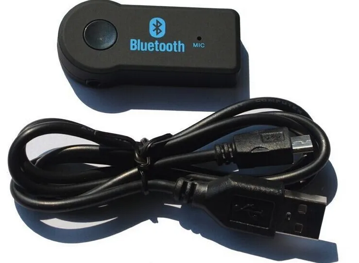 

Wireless Car Bluetooth Receiver Adapter 3.5MM AUX Audio Stereo Music Hands-freeHome Car Bluetooth Audio Adapter