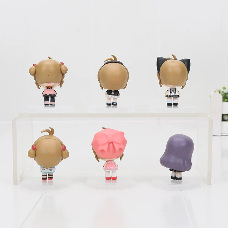 Экшн фигурки из ПВХ Sakura Q vision 6 шт./компл. см|model toy|cardcaptor sakurapvc action figure |