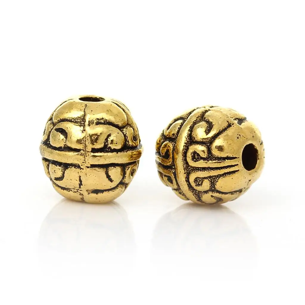 DoreenBeads цинковая основа Φ круглые антикварные Винтажные Украшения диаметр около 8