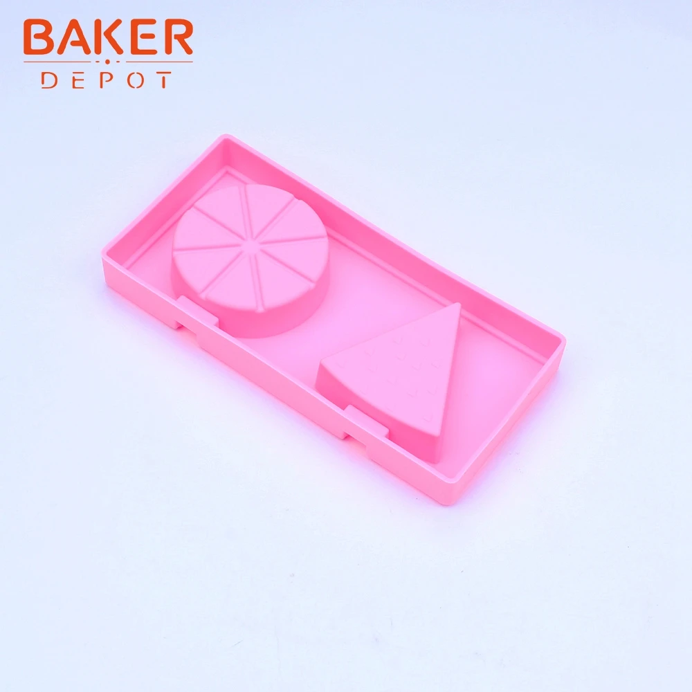 BAKER DEPOT силиконовые ледяные формы для крема круглая форма мороженое на палочке