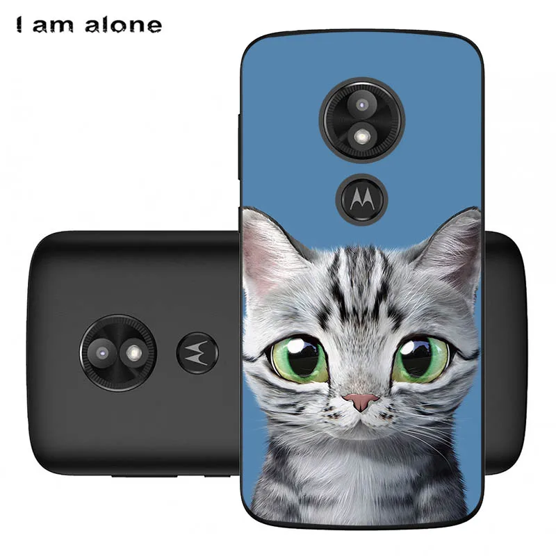 Чехлы для телефонов I am alone для Motorola Moto E5 E5 Plus E5 Play, мягкий ТПУ чехол для мобильного телефона, милые сумки для Moto E5 - Цвет: Soft TPU HH41