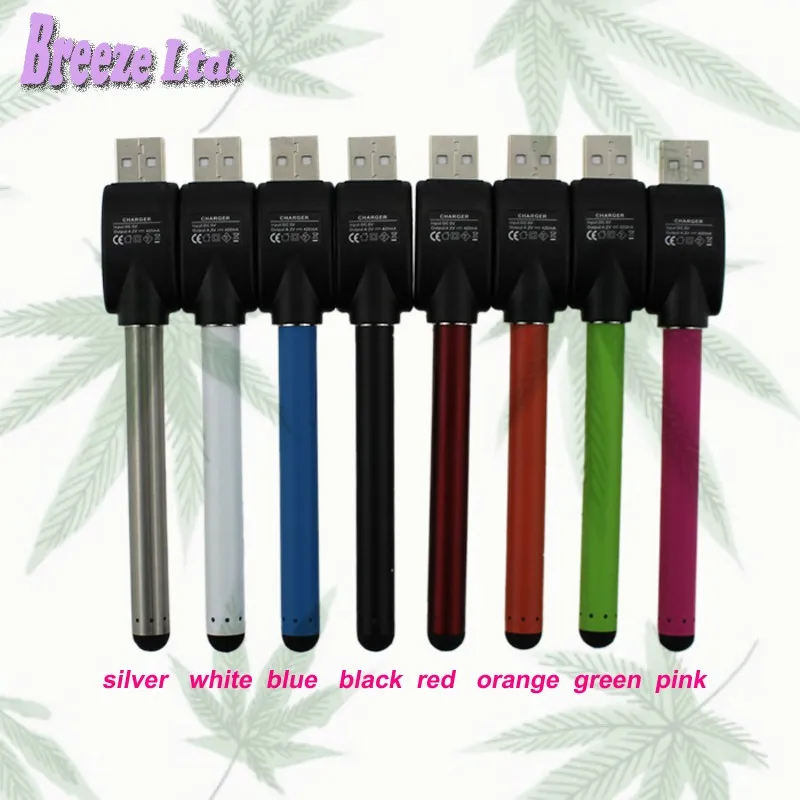 10 шт./лот цветной O Pen Vape Bud Touch аккумулятор 280 мАч с зарядными устройствами для CBD