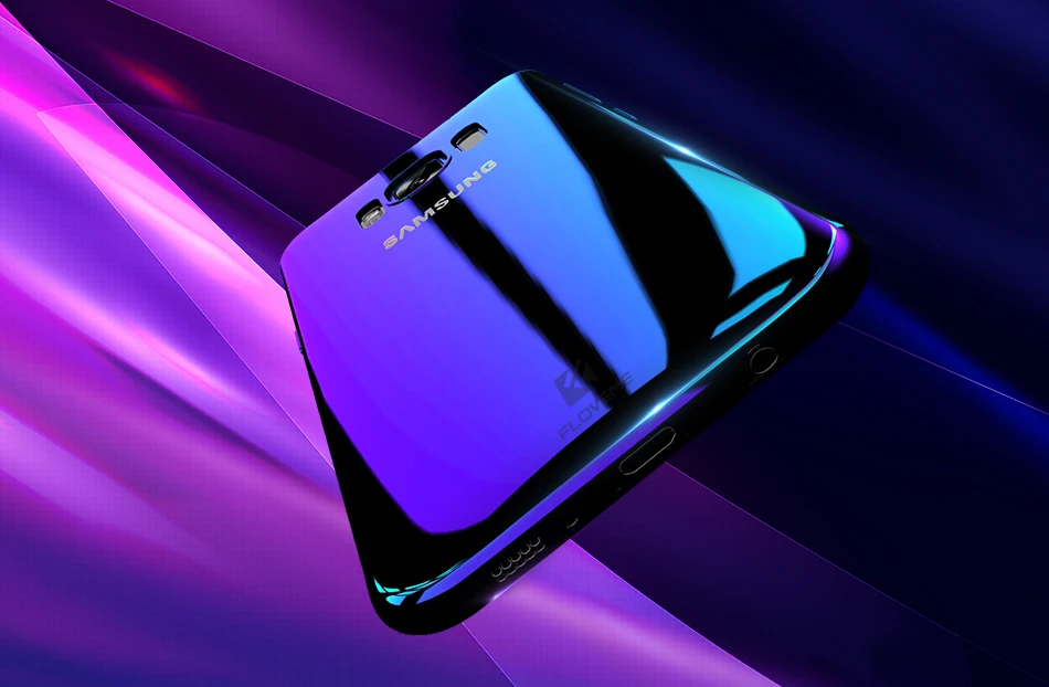 FLOVEME Aurora Blue Ray чехол для телефона для samsung Galaxy S9 S9 Plus Ультратонкий чехол из поликарбоната для samsung S8 S6 S7 Edge Note 8 чехол s Capa