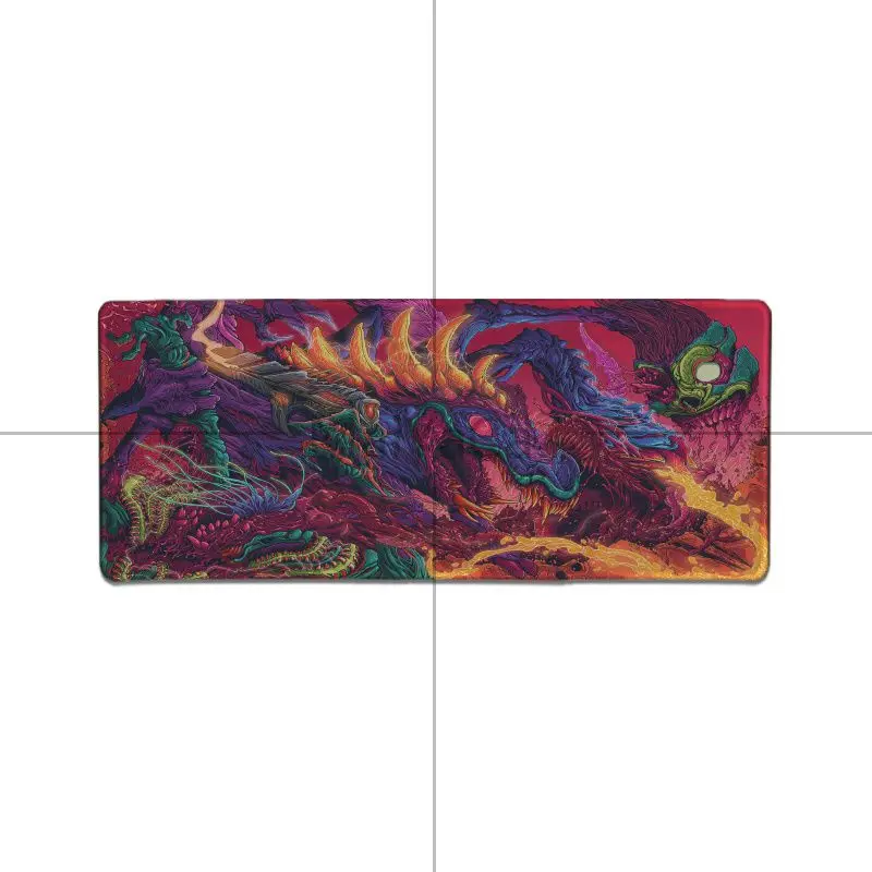 Maiyaca hyper beast 4k CS GO большой игровой коврик для клавиатуры XL защита стола мягкий мыши