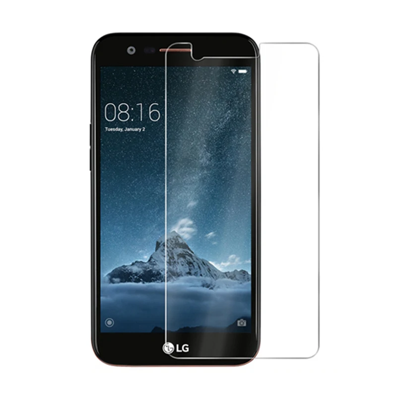 Wangcangli защита для экрана LG K10 2018 закаленное стекло 9H Защитное сотового телефона 2.5D
