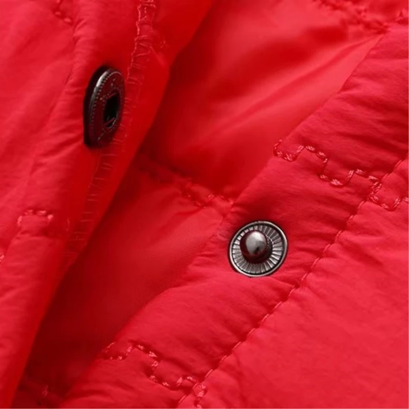 

2018 Winter New Fahion Women's Clothing Plus Size Standing Collar Clothes Loose Pure Color High Quality Female Fine Coat YZH310