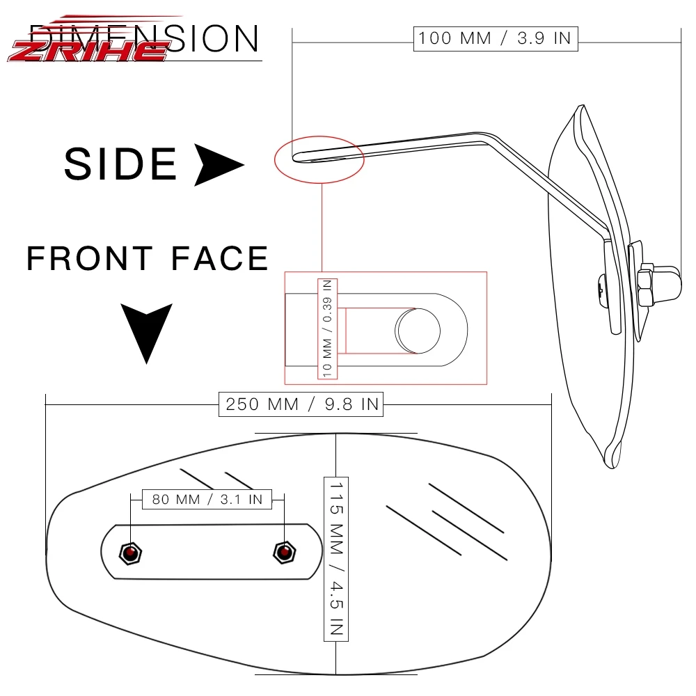 

For YAMAHA XMAX X-MAX 125 250 400 NMAX 125 155 T-Max 530 500 WR 125 250 R/X Universal Motorcycle Windshield Hand Guard Protector