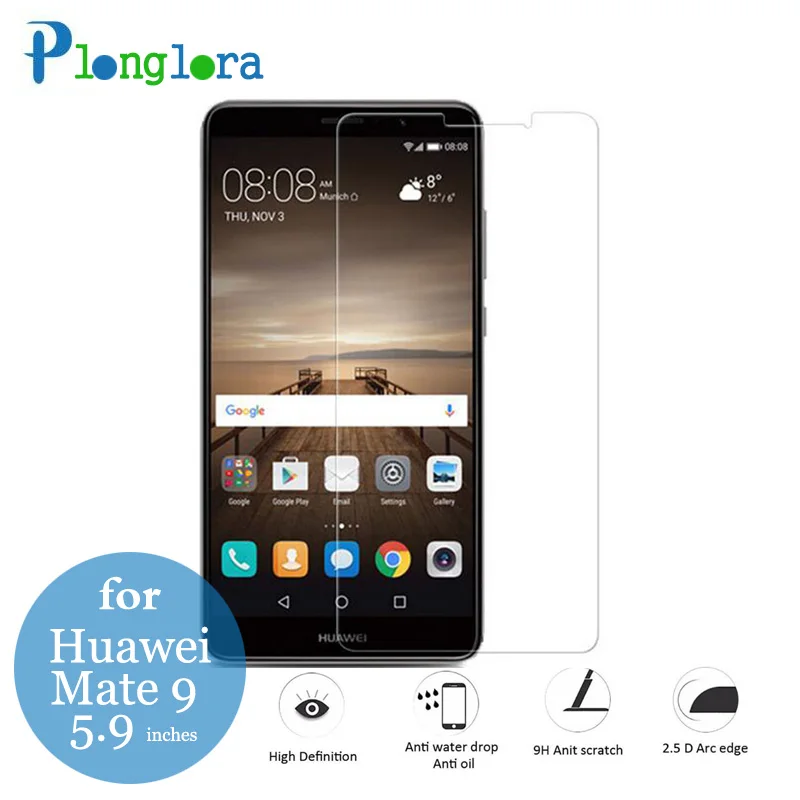 Для Huawei Mate 9 Закаленное стекло-чехол Prime защита экрана H для ясно Экран телефон