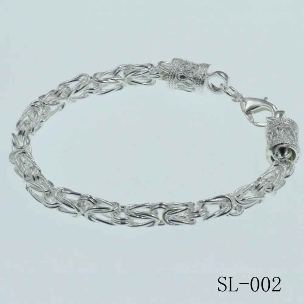 Женский браслет из серебра 925 пробы с Шармами|sterling silver bracelet|925 sterling braceletsilver bracelet |