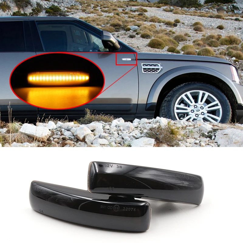 

Боковой габаритный фонарь Niscarda, 2 шт., для Land Rover, Discovery, Defender, Range Rover, Sport