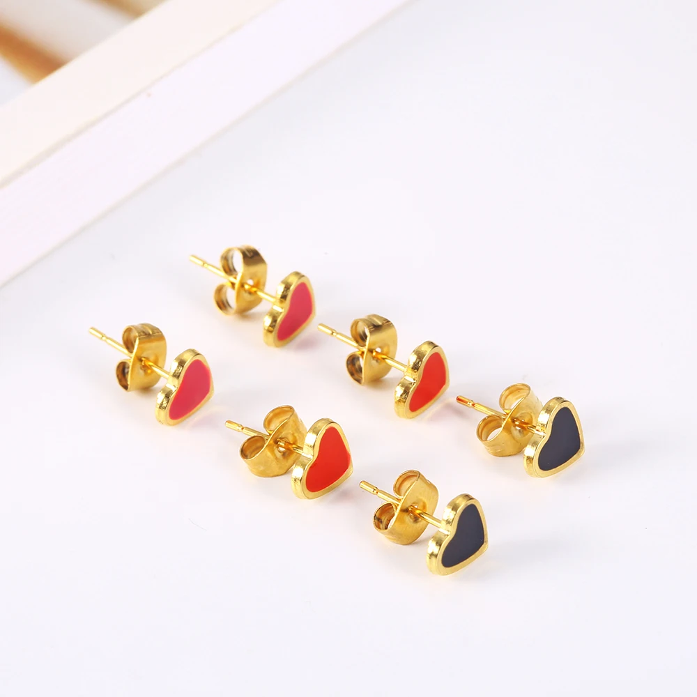 Ювелирные изделия OUFEI из нержавеющей стали женские модные серьги-гвоздики 2019 в