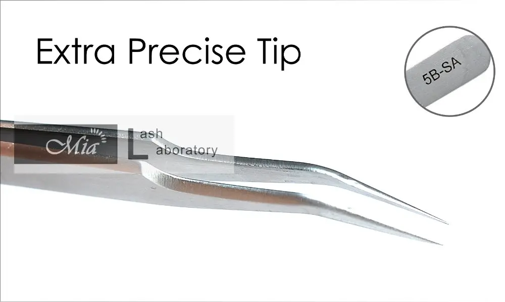 Изогнутый ультратонкий Пинцет VETUS 5B SA для наращивания ресниц|Клей ресниц| |