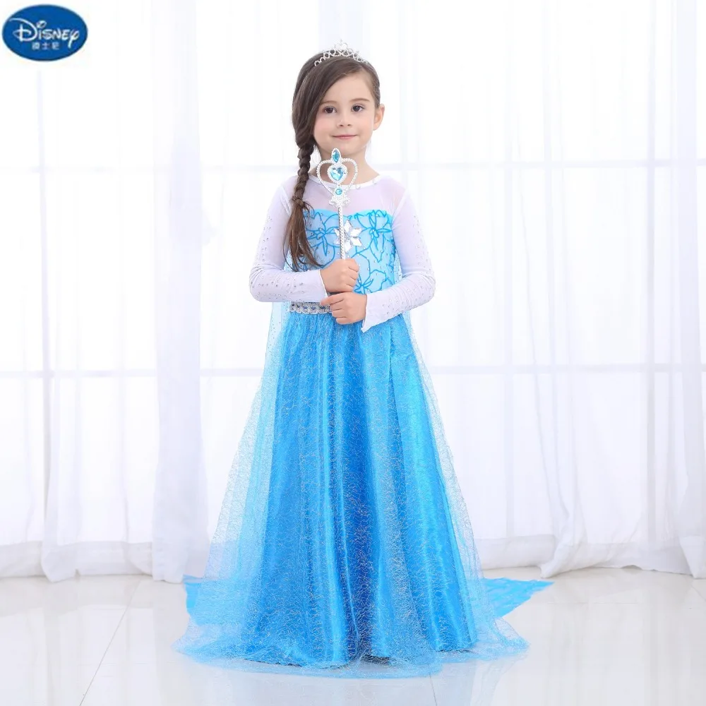 

Disney Frozen doll accessories skirt elsa queen dress children girls dresses princess dress