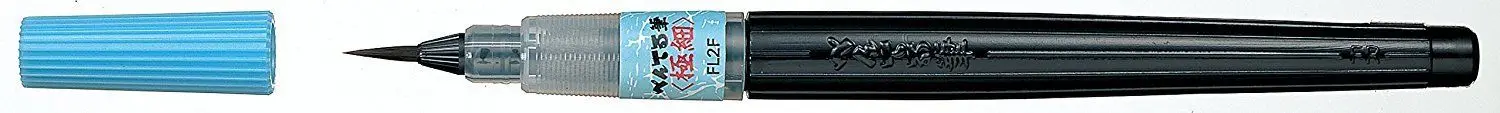 Pentel многоразовая портативная FUDE каллиграфия научная кисть/Заправка товары для рукоделия - Цвет: FL2F