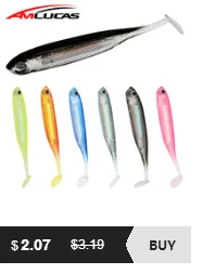 Amlucas рыболовные приманки Swing Impact Swimbait 8 шт. 75 мм 2,7 г мягкие приманки искусственные приманки для рыбалки на карпа приманка для окуня рыболовные снасти WW87