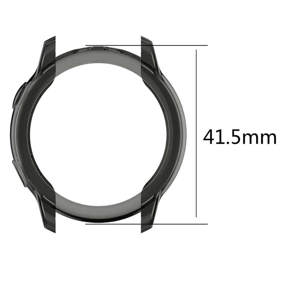 Сменный Мягкий защитный чехол AKBNSTED защита от царапин рамка для Samsung Galaxy Watch Active на