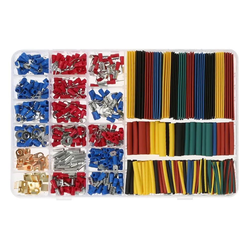 Набор электропроводов для автомобильного кабеля 678 шт. разъемы клемм + 350