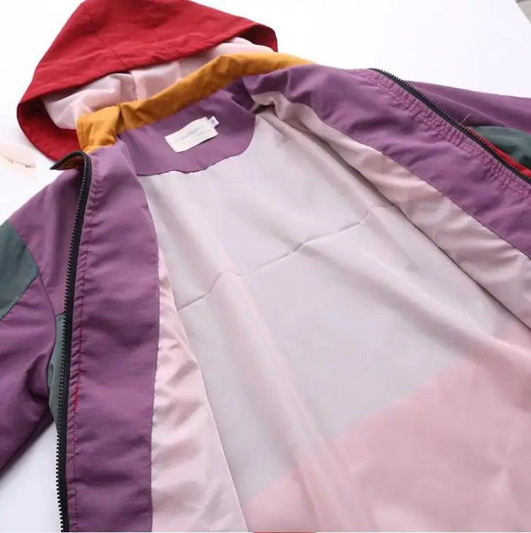 Куртка с карманами разных цветов | Женская одежда