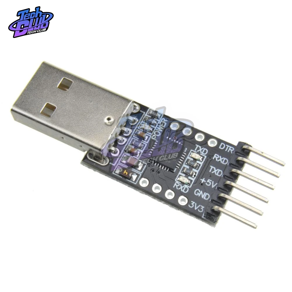

1PCs CP2102 USB 2.0 to TTL UART Module 6Pin Serial Converter STC Replace FT232 3.3V/5V Power