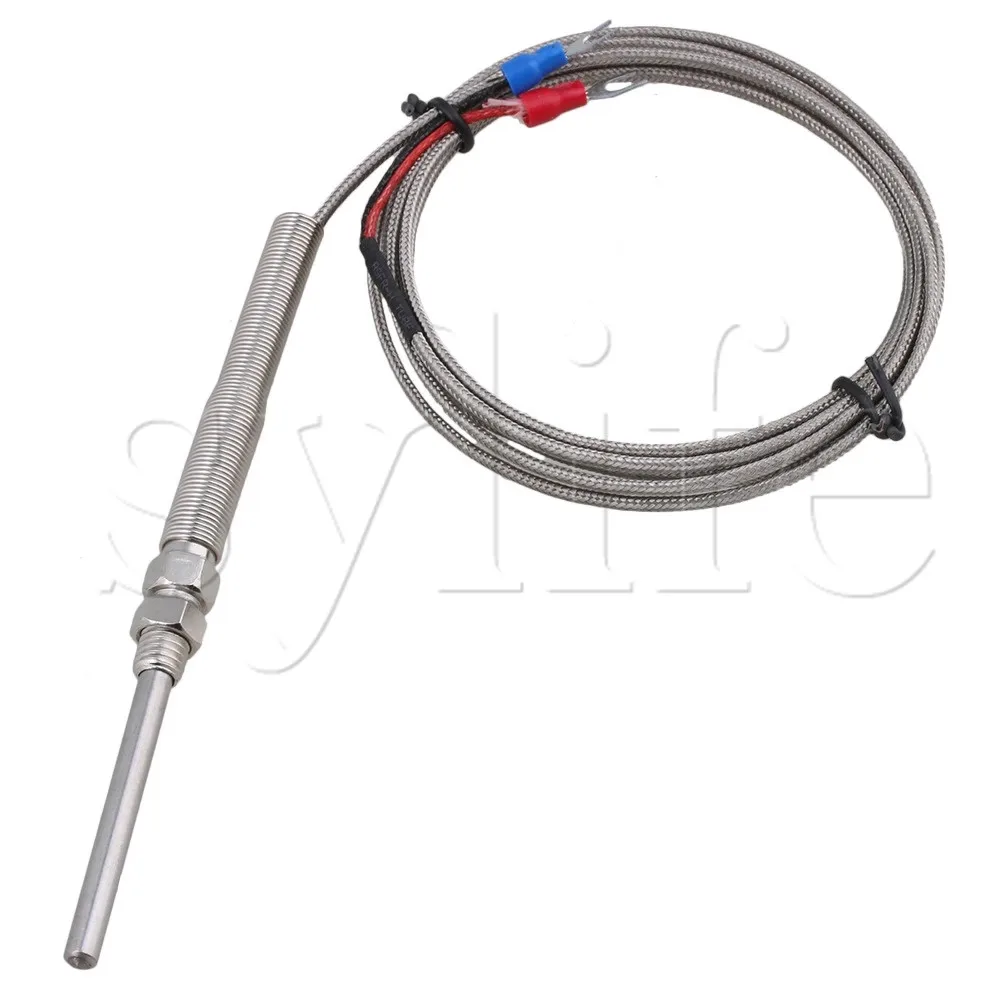 2 м длиной 5x50 датчиков зонда типа K термопары из нержавеющей стали|thermocouple