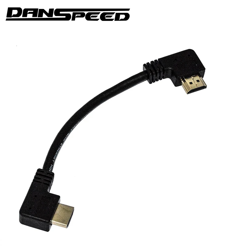 DANSPEED 15/20 см 1080P 4K HDMI левый и правый угловой кабель для xbox HDTV DVD видео|hdmi cable|cable hdmi4k hdmi