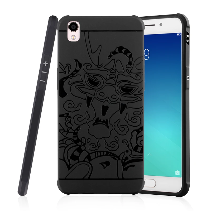 TPU Soft Case for OPPO R9 R 9 m tm k km 3D Relief Phone Back Cover F1 Plus F1Plus R9m R9t R9tm R9k R9km Cases | Мобильные телефоны
