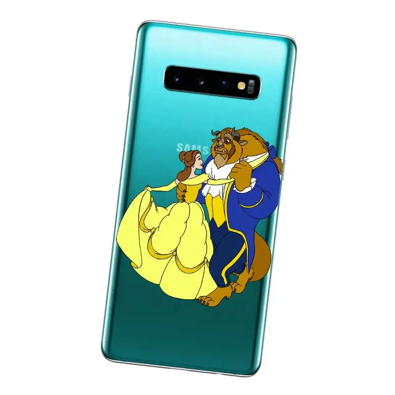 N266 Красавица и Чудовище Мягкий ТПУ силиконовый чехол для Samsung Galaxy J2 J3 J4 J5 J6 J7 J8 Pro Plus