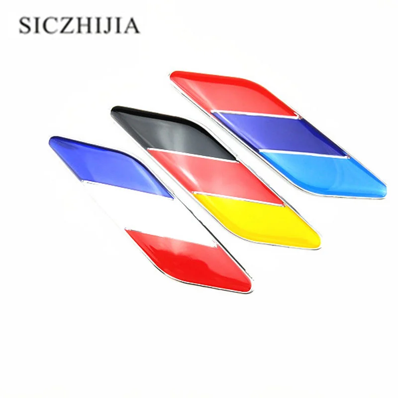High quality metal can bend domestic flag car sticker for Ford Focus Fusion Escort Kuga Ecosport Fiesta Falcon EDGE/Explorer | Автомобили