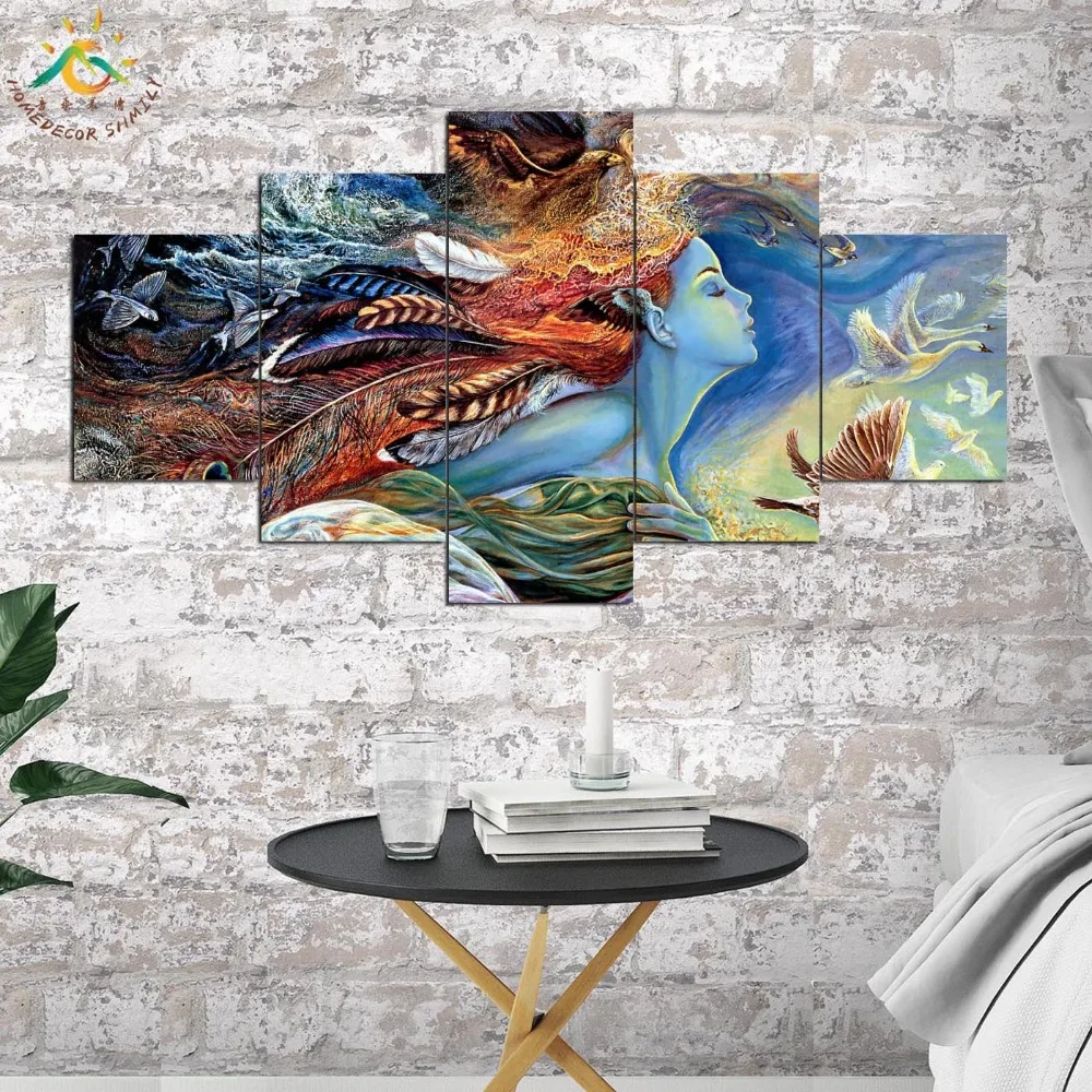 Mother Nature Wall Art HD Художественная печать на холсте Живопись Модульная картина и