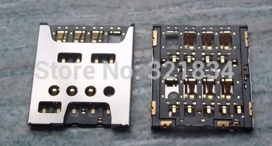 100 шт. новый модуль считывателя Sim-карт Слот держатель Гнездо разъем для Sony Xperia S LT26