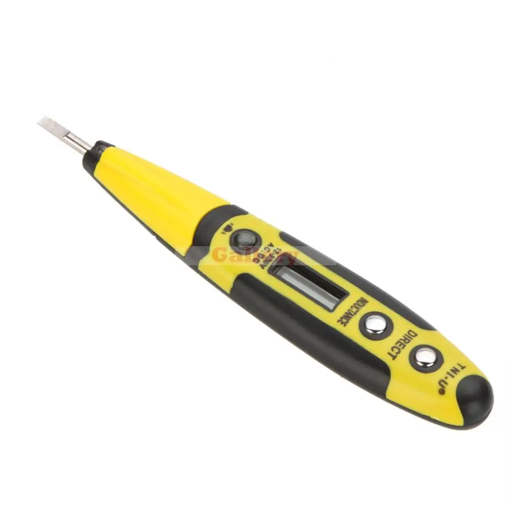 TU-D99C Multifunctional Digital AC/DC Voltage Tester Pen Continuity 12-250V W/ LCD Display &amp Indicator Lamp | Инструменты