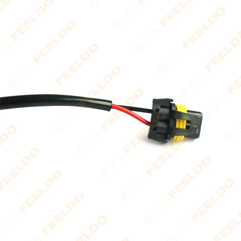 FEELDO 10 шт. автомобильный 5202 H16 до 9006 провод Жгут кабель HID/LED конверсионный балласт в