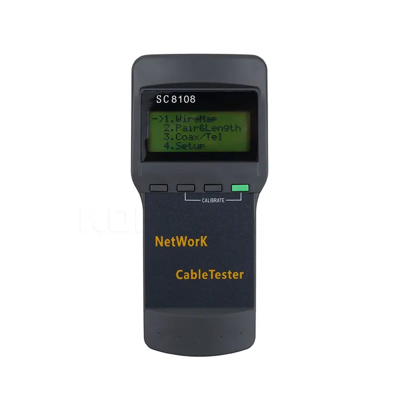 Kebidumei Беспроводной сетевой тестер Портативный SC8108 Многофункциональный ЖК