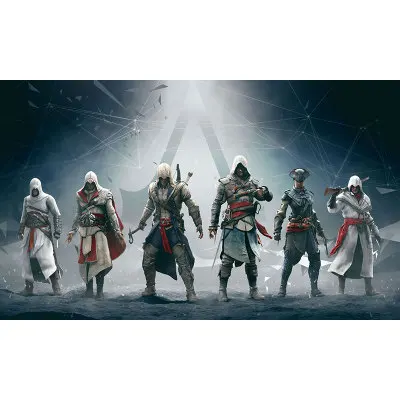 Цветные картины плакаты 4 Creed игры Коннор войны стены искусства рамки домашний