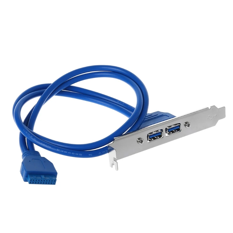 Новый usb-кабель-адаптер MSI 2 x USB 3 0 гнездовое крепление панель для материнской