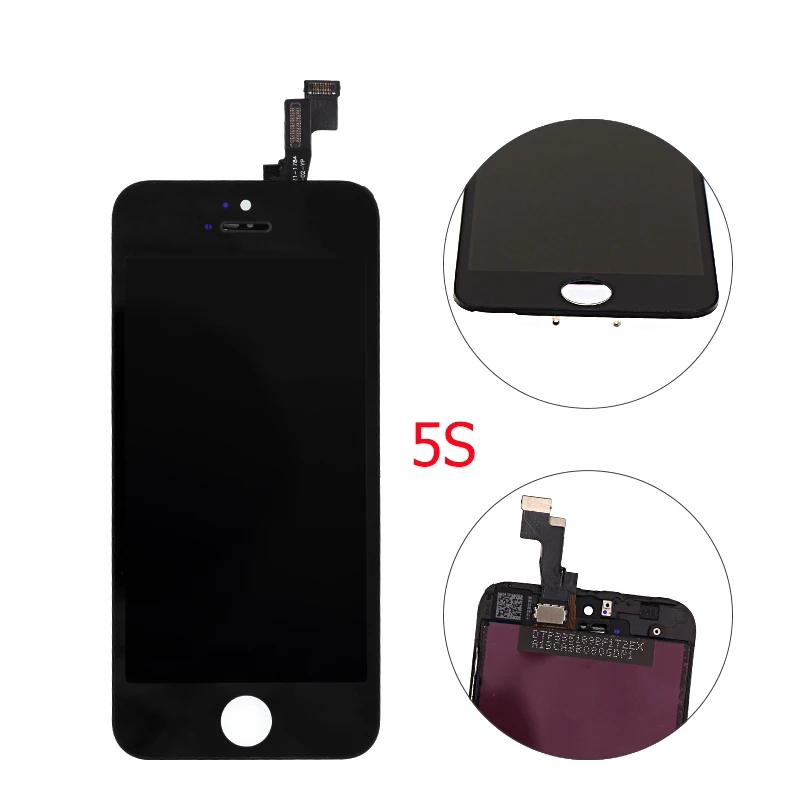 ЖК-дисплей для Apple iPhone 5 5S 5C SE сенсорный экран дигитайзер Рамка рамка сборка Замена