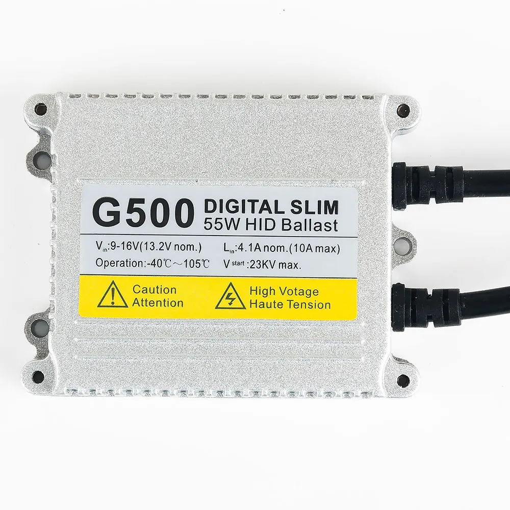 Ксеноновая H7 G500 55 Вт лампа переменного тока hid kit H1 H3 H4 H11 9005 9006 4300K 5000k 6000K 8000K HID