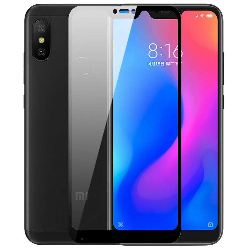 MAKAVO для Xiaomi Redmi 6 Pro закаленное стекло 2.5D полное покрытие защита экрана Защитная