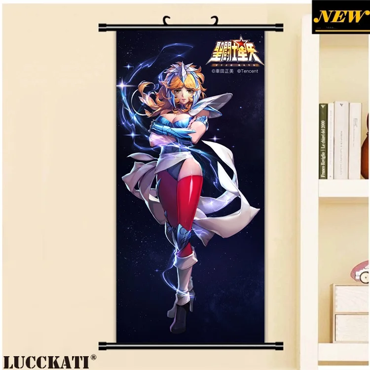 45X95 см святая Сейя Рыцари зодиака Seinto Seiya CAME мультфильм аниме Настенная картина плакат в рулоне холст живопись - Цвет: S