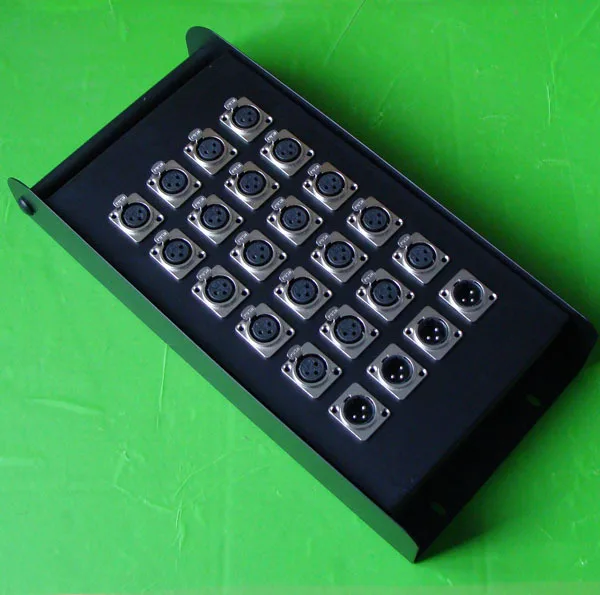 Оптовая продажа 24 сигнала дорожка сценическая распределительная коробка