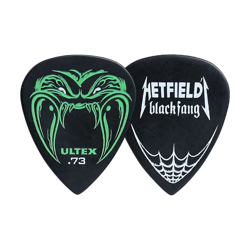 1 шт. медиаторы для гитары Dunlop James Hetfield Signature Black Fang медиатор из Ultex материал для гитары запчасти медиаторы