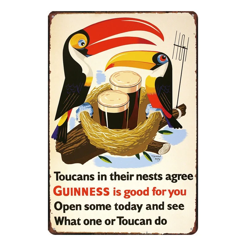 Goodness Guinness металлическая пластина жестяная вывеска винтажная табличка для