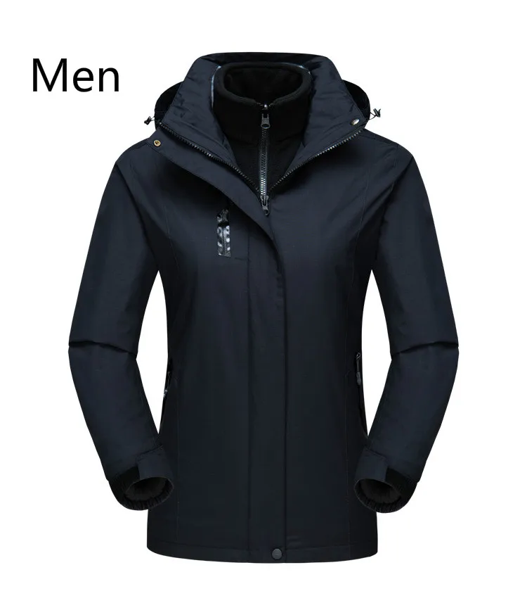 Новинка 2018 стильная зимняя одежда для мужчин и женщин теплая ветровка от water pro of