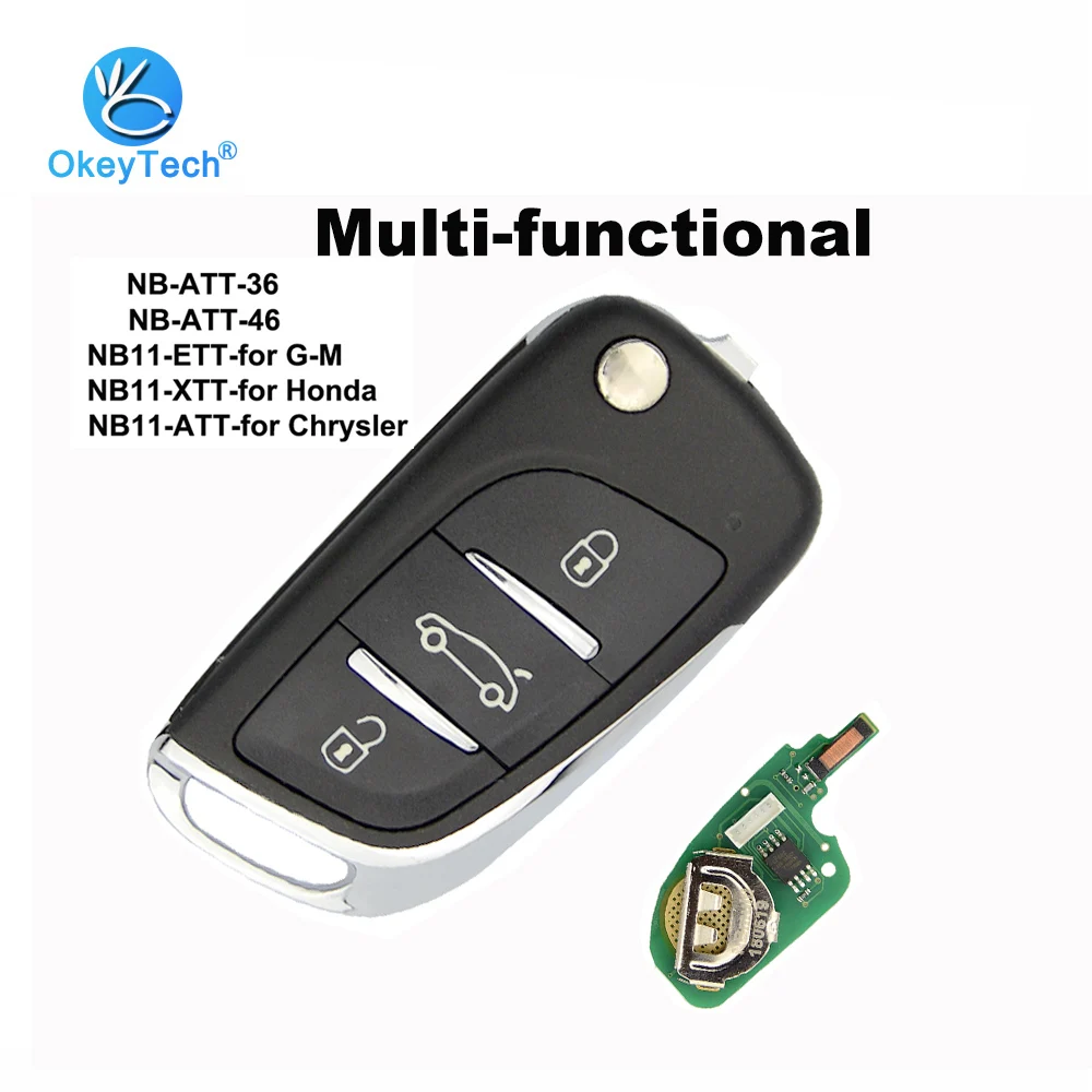 Универсальный многофункциональный ключ OkeyTech NB11 KeyDIY пульт дистанционного